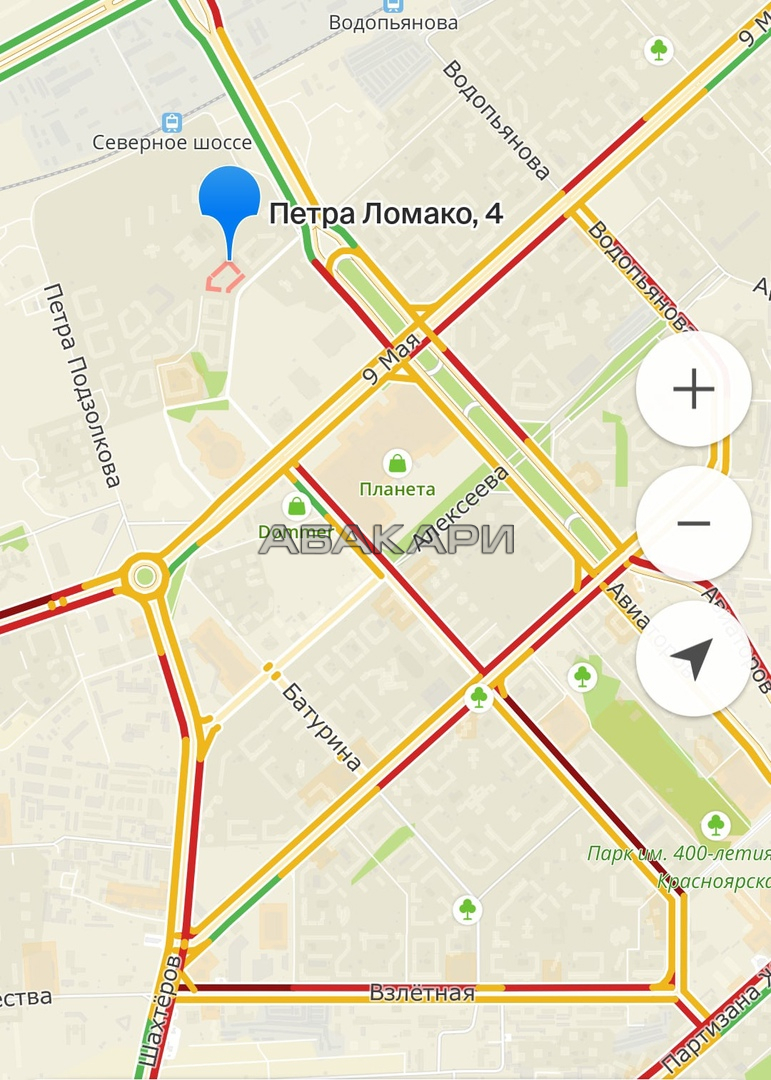 Петра ломако 2 красноярск карта