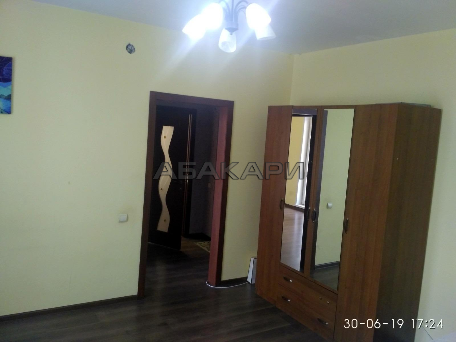1-комнатная улица Академика Киренского, 22  за 18000 руб/мес фото 3