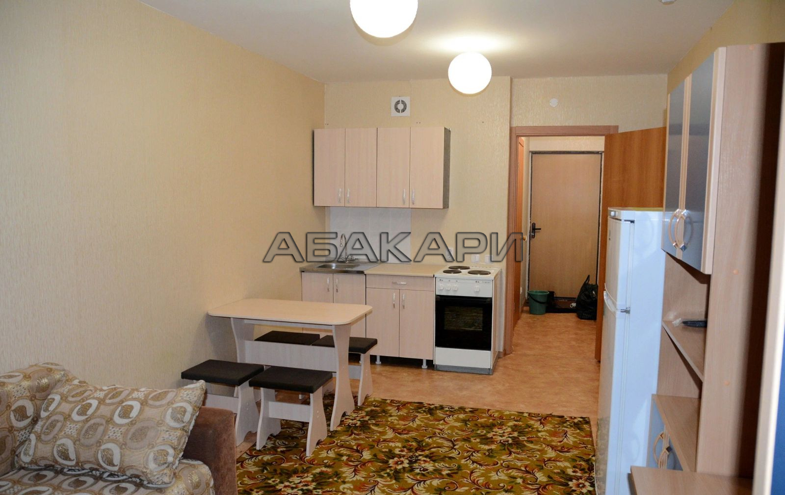 студия Лесопарковая улица, 25  за 15000 руб/мес фото 1