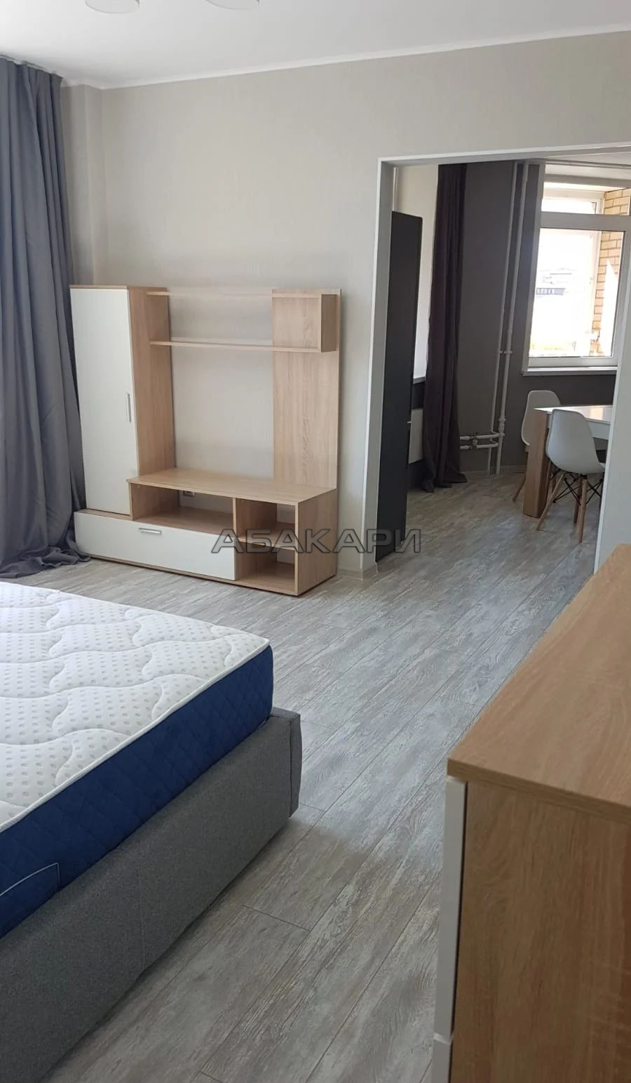 1-комнатная улица Алексеева, 17  за 40000 руб/мес фото 3