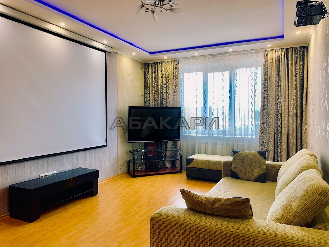 2-комнатная улица Толстого, 17  за 45000 руб/мес фото 1