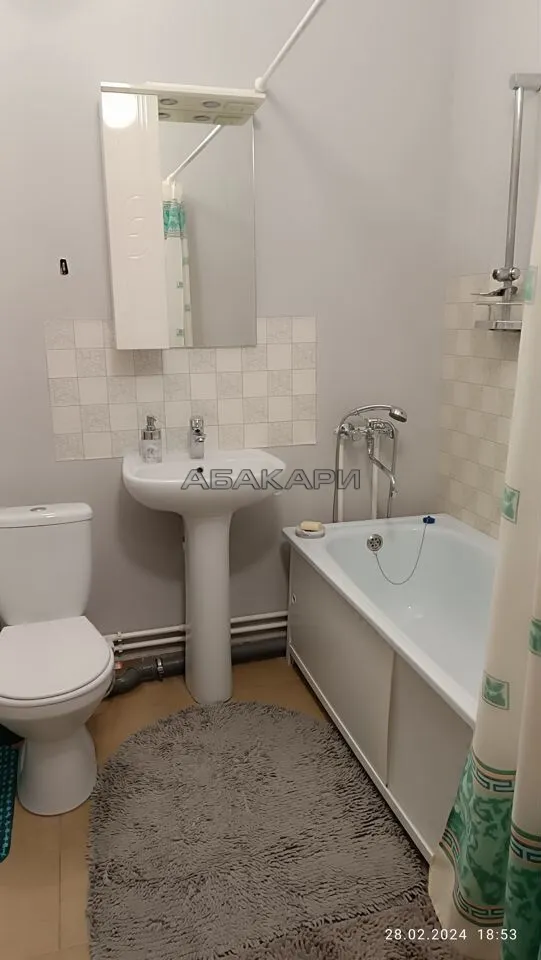 1-комнатная улица Александра Матросова, 32  за 27000 руб/мес фото 10
