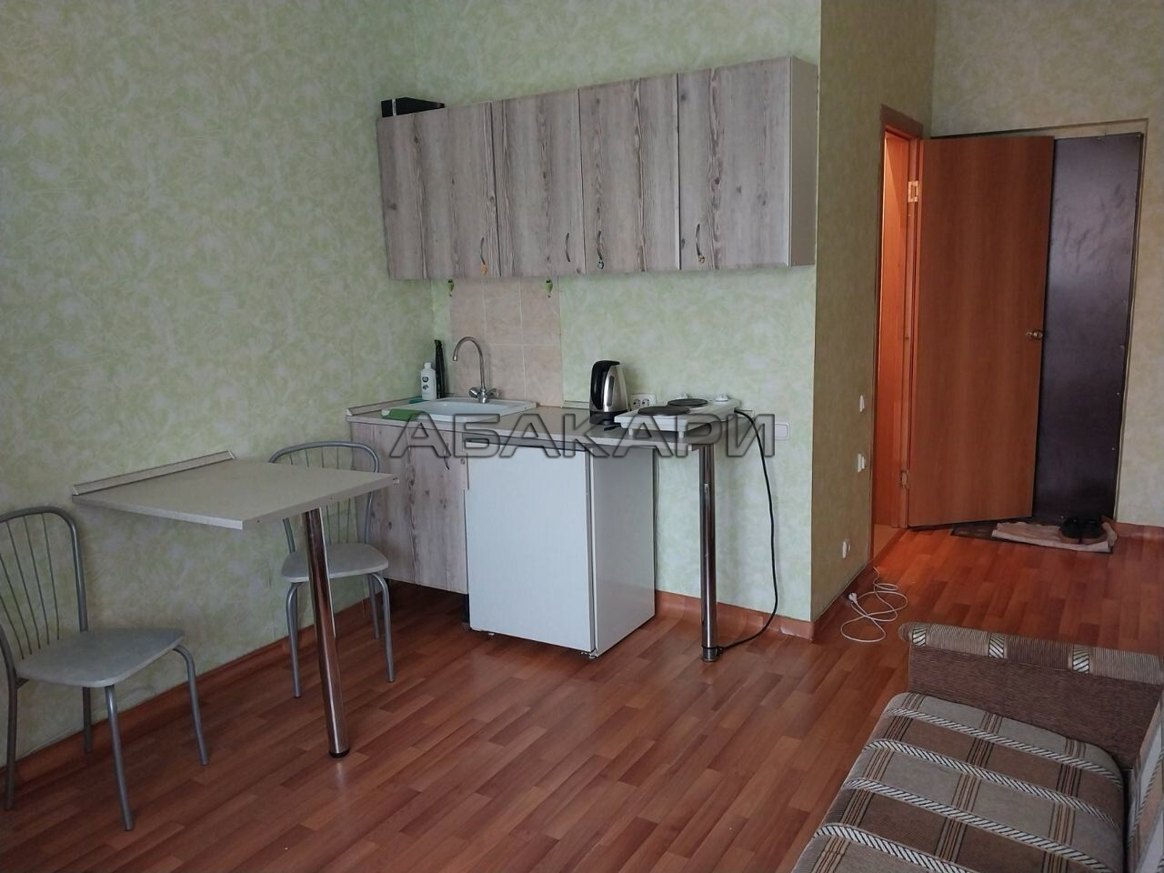 студия улица Борисова, 42  за 17000 руб/мес фото 1
