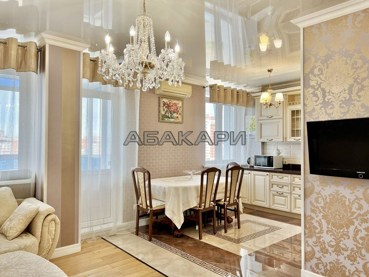4-комнатная улица Алексеева, 39  за 88000 руб/мес фото 11