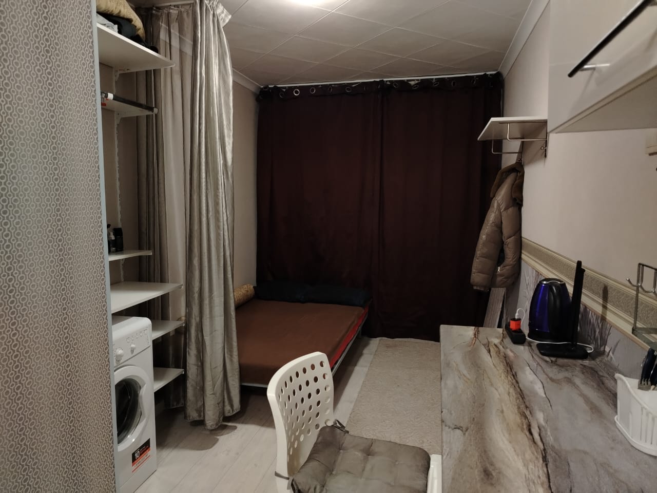 студия улица Толстого, 47  за 15000 руб/мес фото 1