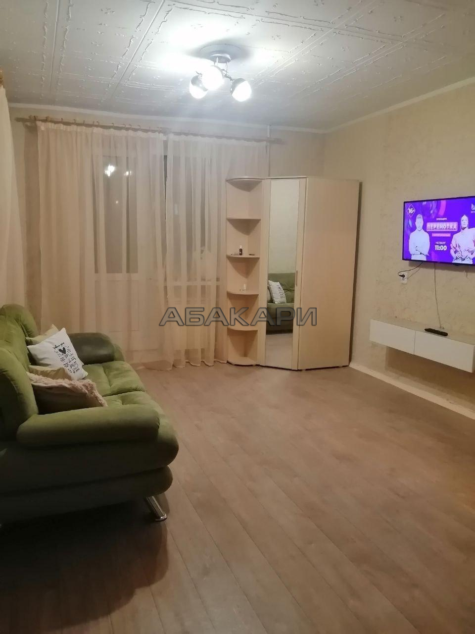 1-комнатная улица Анатолия Гладкова, 18  за 30000 руб/мес фото 3