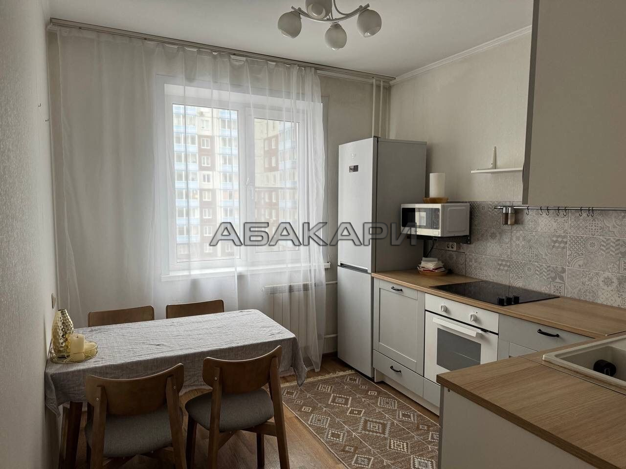 1-комнатная улица Алексеева, 109  за 40000 руб/мес фото 4