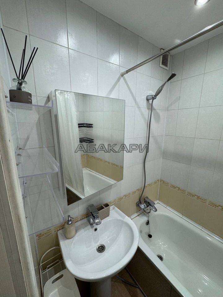 1-комнатная улица Алексеева, 109  за 40000 руб/мес фото 13