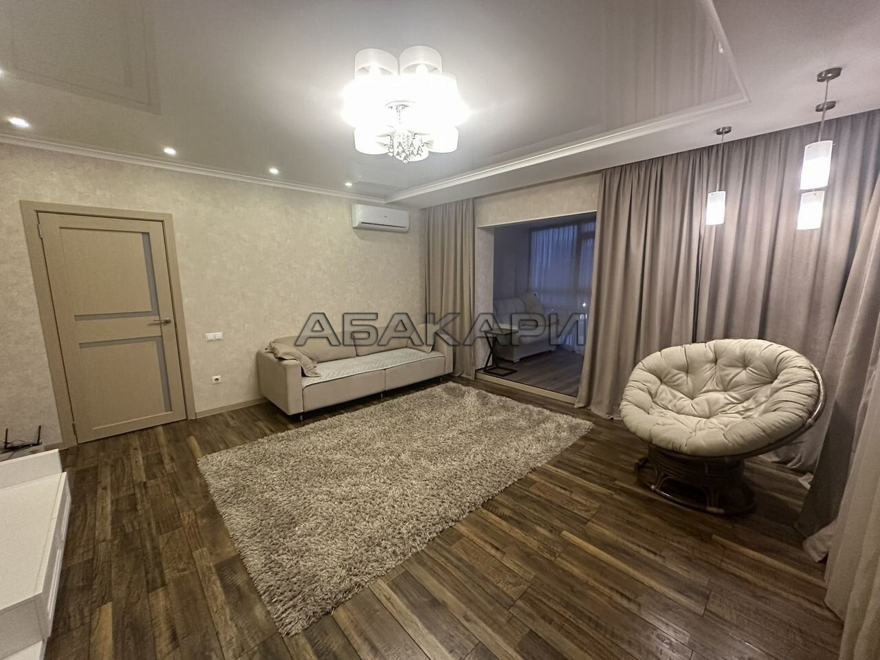 2-комнатная улица Авиаторов, 42  за 60000 руб/мес фото 14