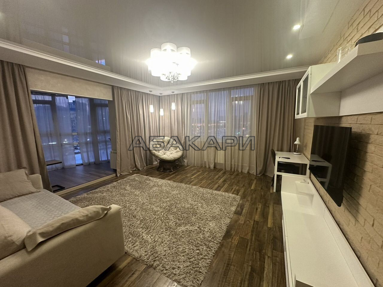 2-комнатная улица Авиаторов, 42  за 60000 руб/мес фото 15