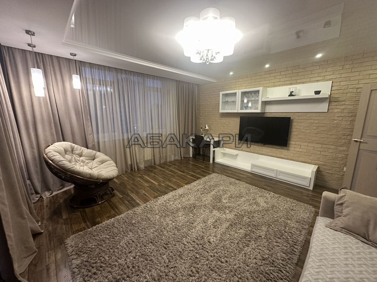 2-комнатная улица Авиаторов, 42  за 60000 руб/мес фото 18