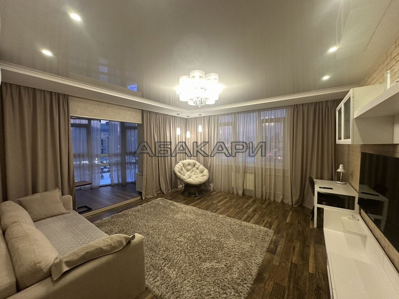 2-комнатная улица Авиаторов, 42  за 60000 руб/мес фото 20
