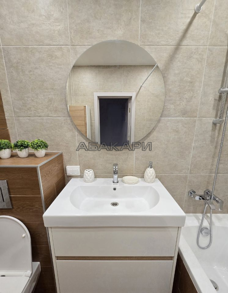 1-комнатная Октябрьская улица, 10  за 50000 руб/мес фото 23