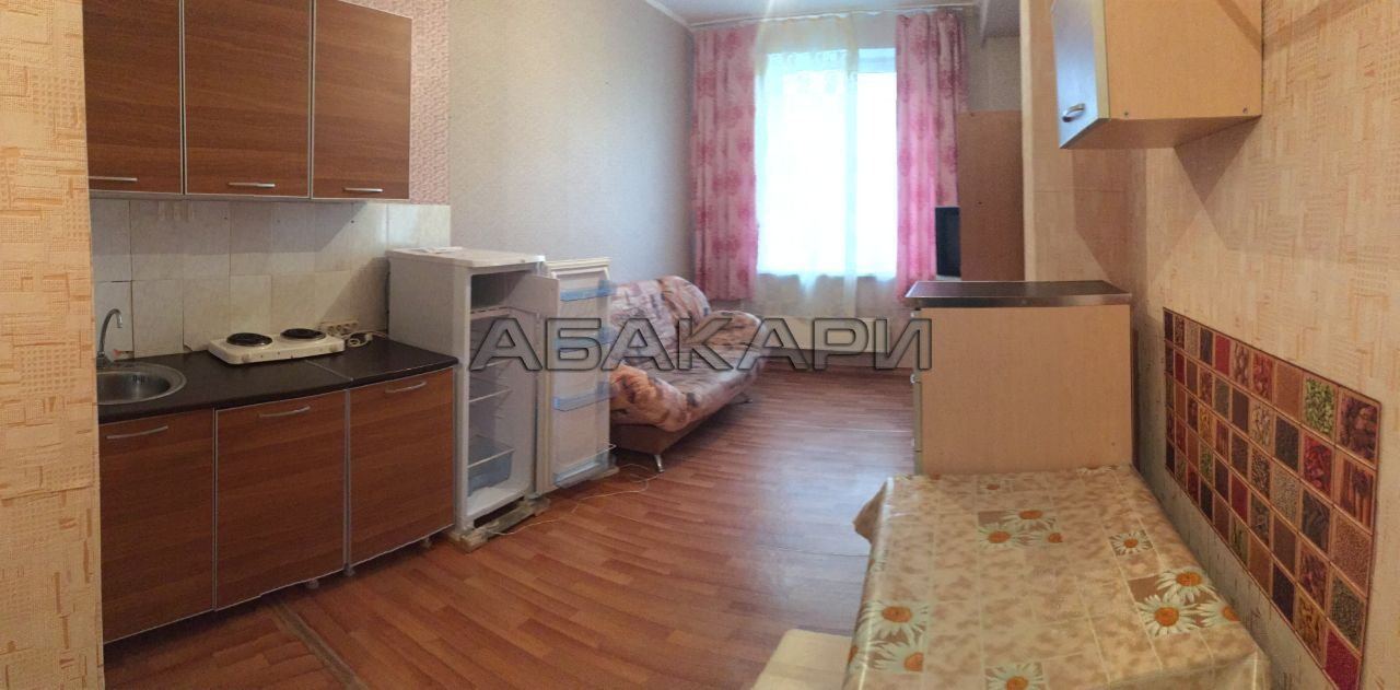 студия улица Борисевича, 8А  за 17000 руб/мес фото 1