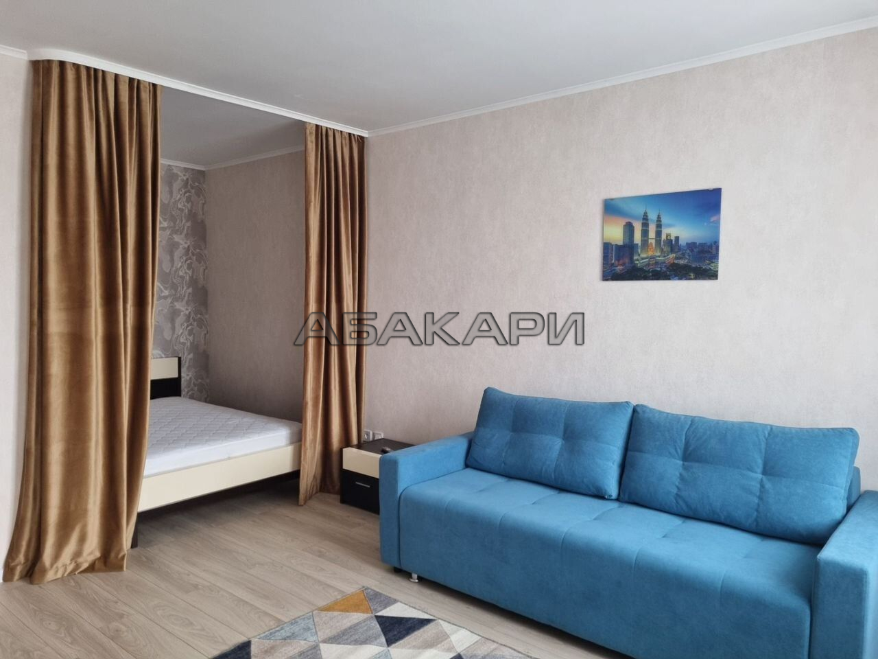 1-комнатная улица Республики, 37А  за 47000 руб/мес фото 1