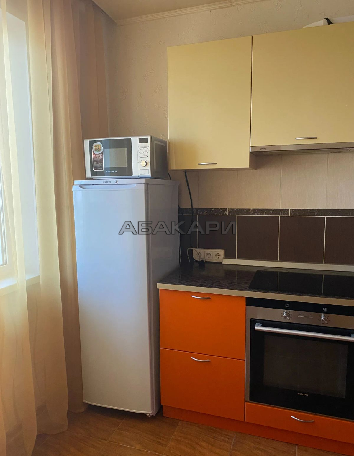 1-комнатная улица Быковского, 5Д  за 25000 руб/мес фото 3