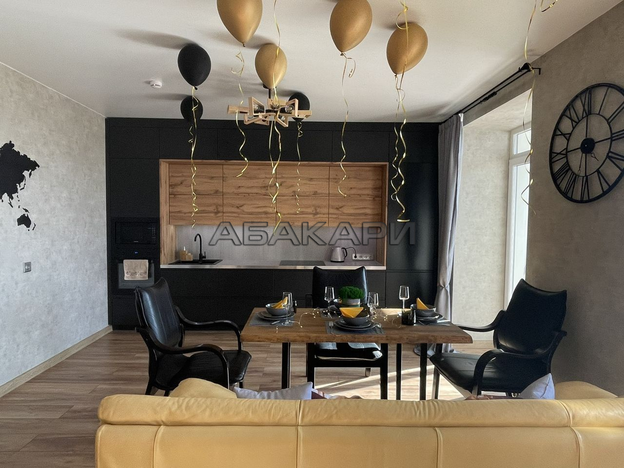 2-комнатная улица Авиаторов, 4В  за 65000 руб/мес фото 3