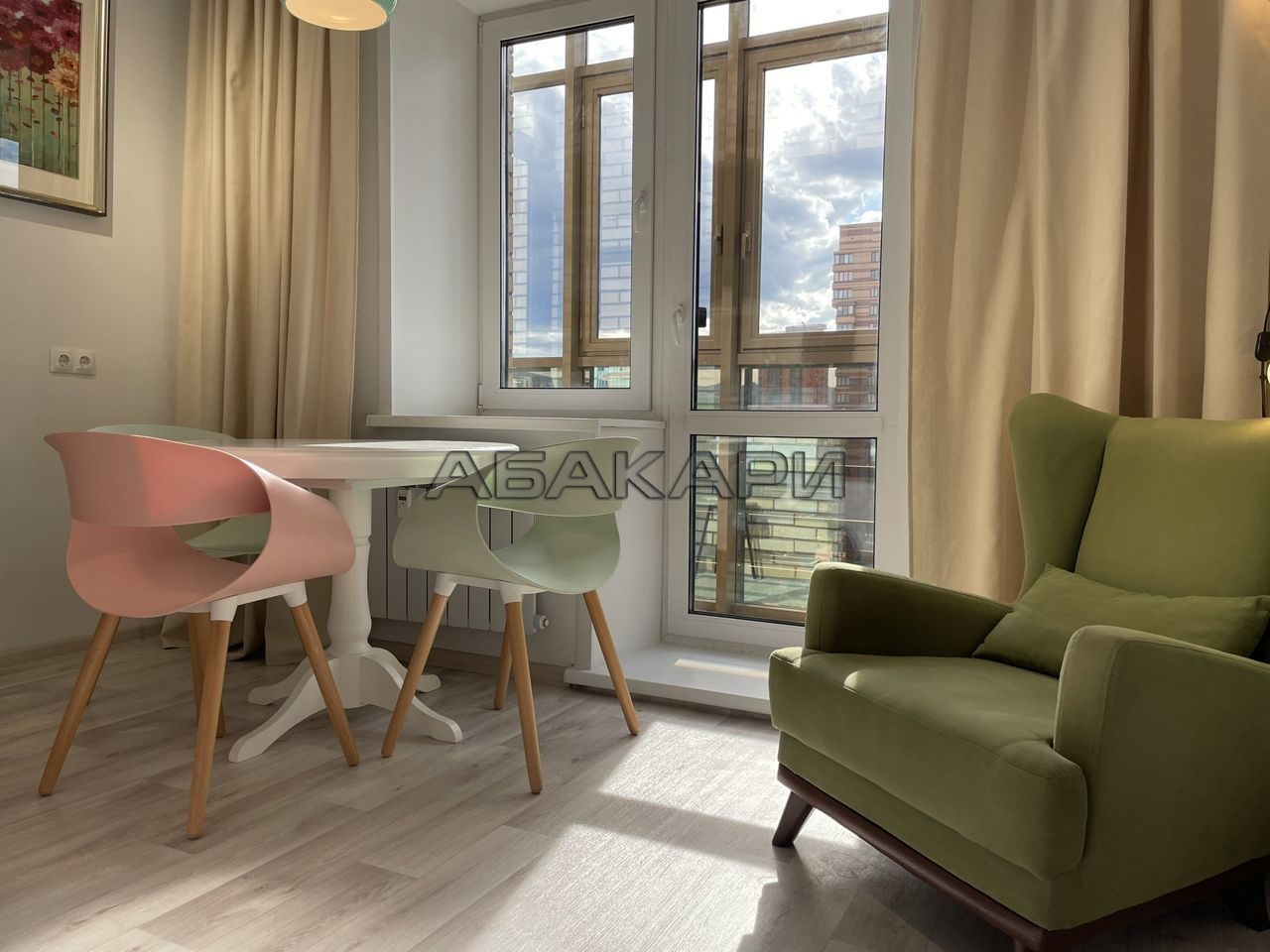 1-комнатная Парусная улица, 5  за 45000 руб/мес фото 11