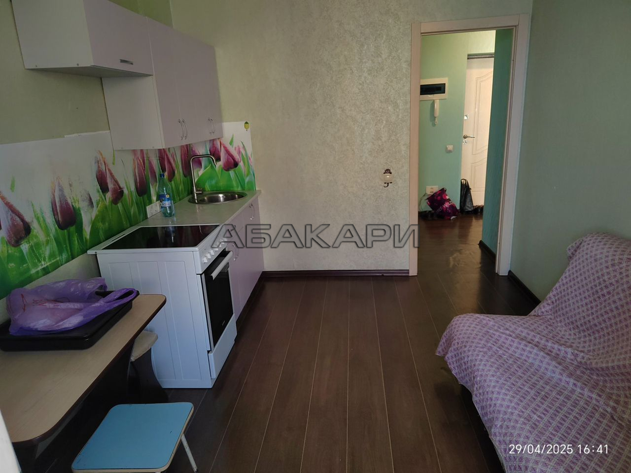 1-комнатная Апрельская улица, 1  за 25000 руб/мес фото 3