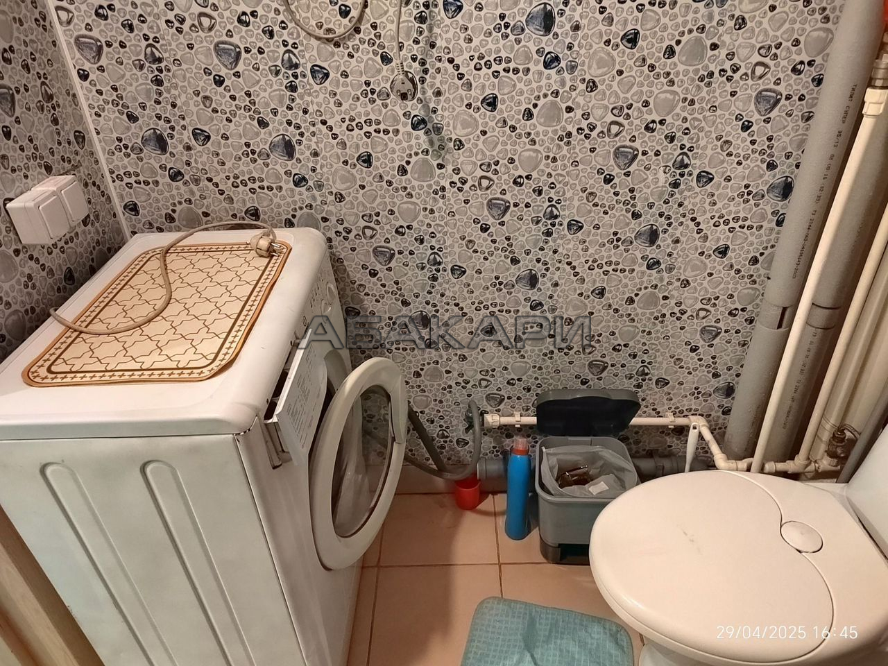 1-комнатная Апрельская улица, 1  за 25000 руб/мес фото 8