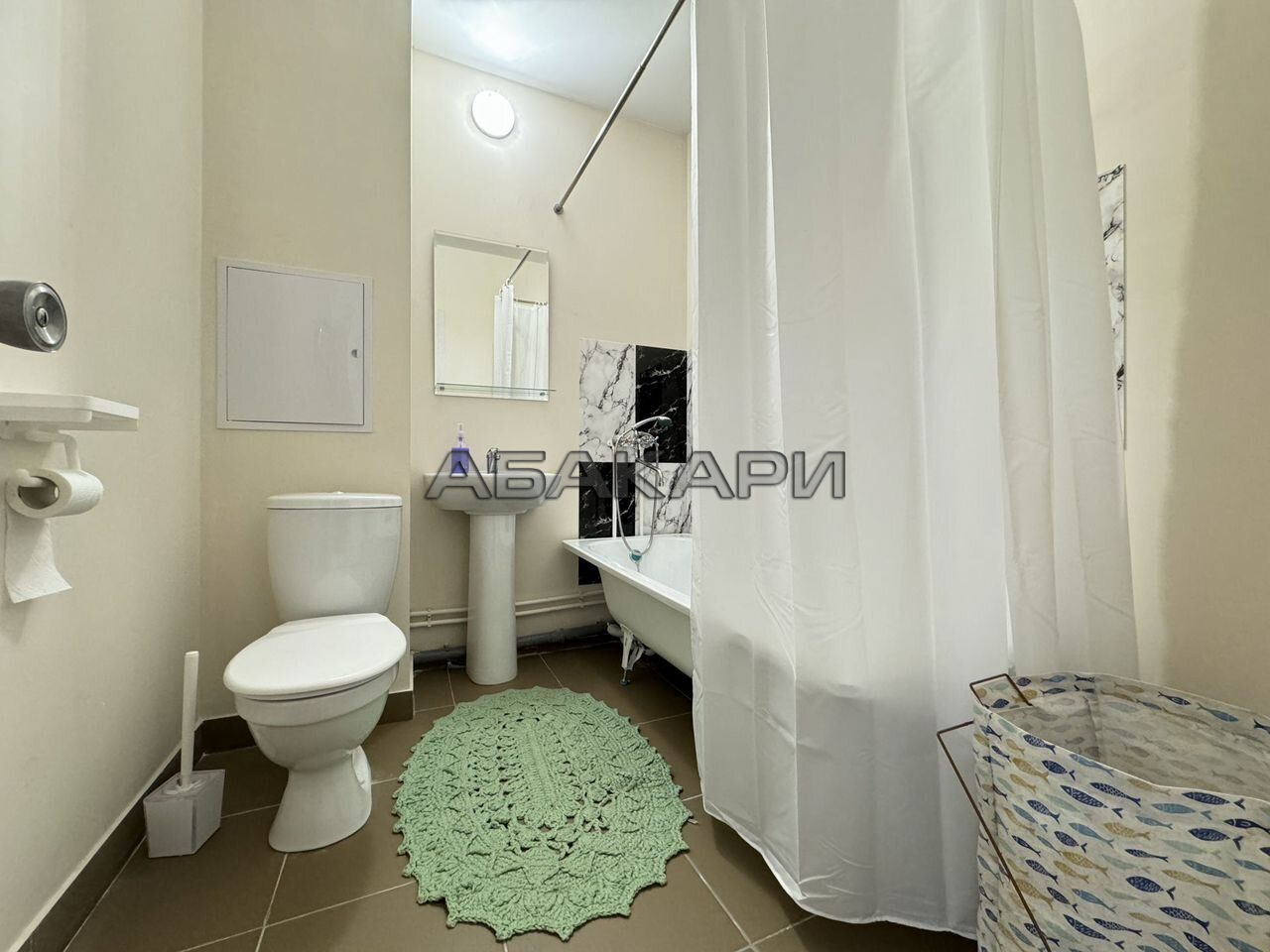 студия улица Петра Подзолкова, 20  за 32000 руб/мес фото 8