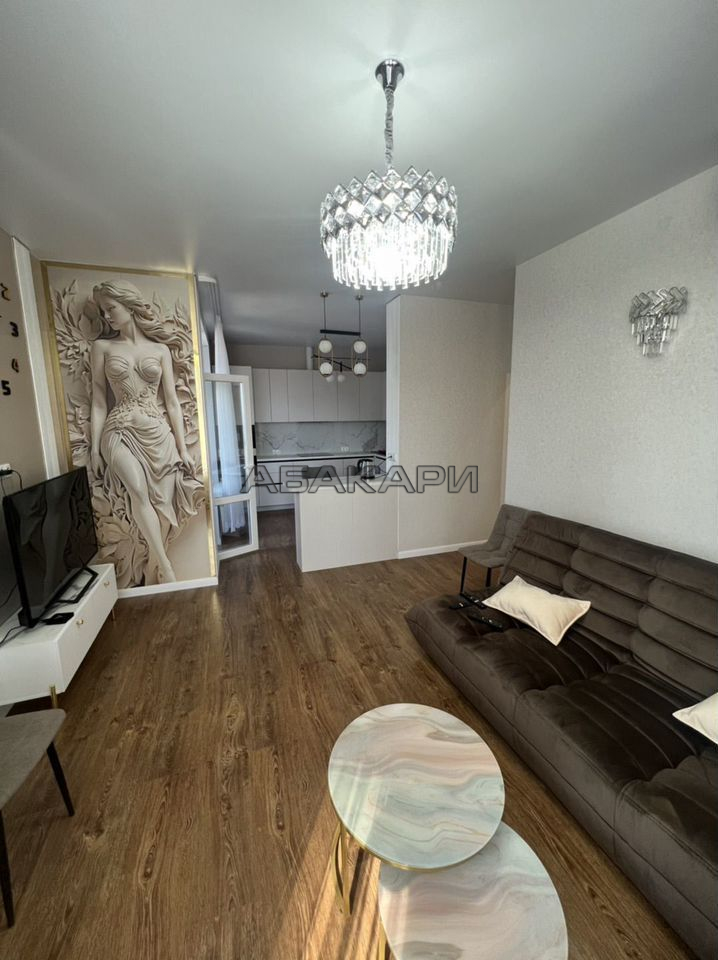 2-комнатная Октябрьская улица, 16  за 75000 руб/мес фото 1