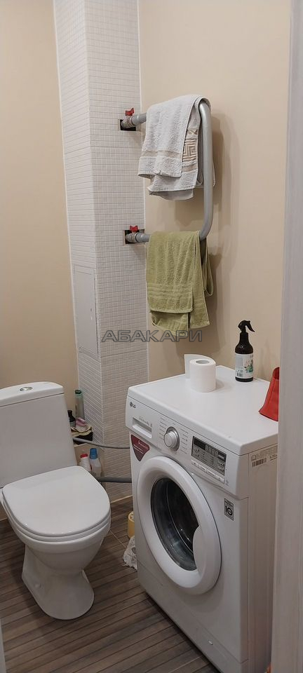 1-комнатная улица Александра Матросова, 34  за 30000 руб/мес фото 7