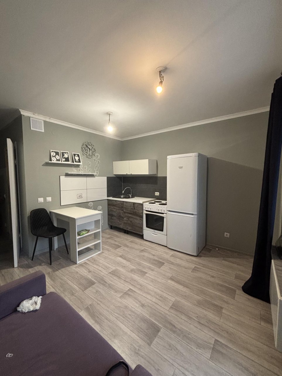 студия улица Лесников, 27  за 21000 руб/мес фото 2