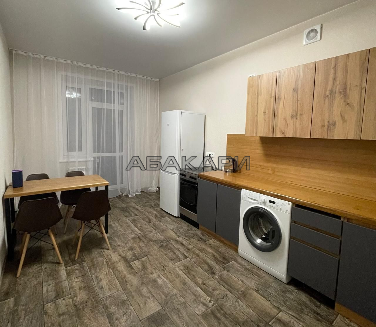 2-комнатная улица Академгородок, 80  за 45000 руб/мес фото 3