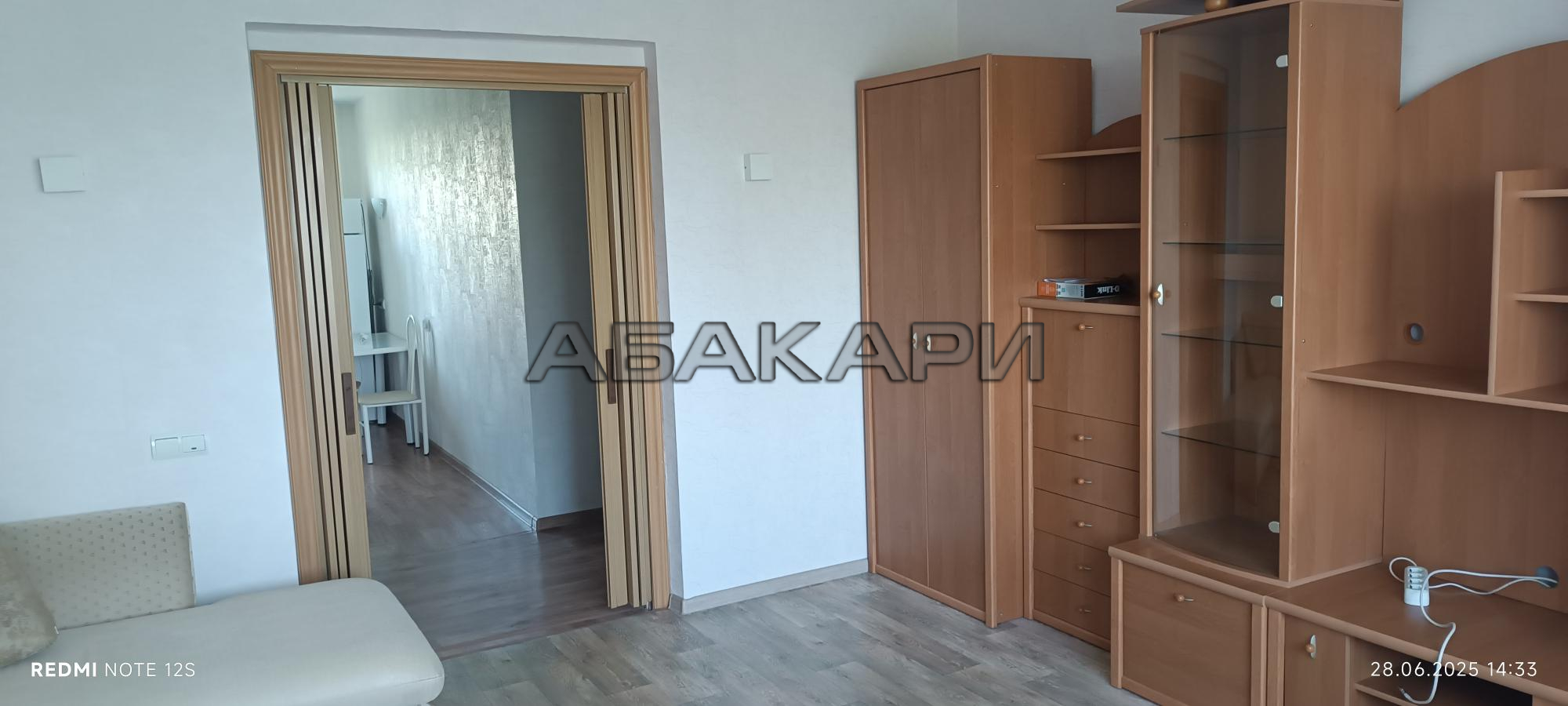 1-комнатная улица Академика Киренского, 122  за 30000 руб/мес фото 3