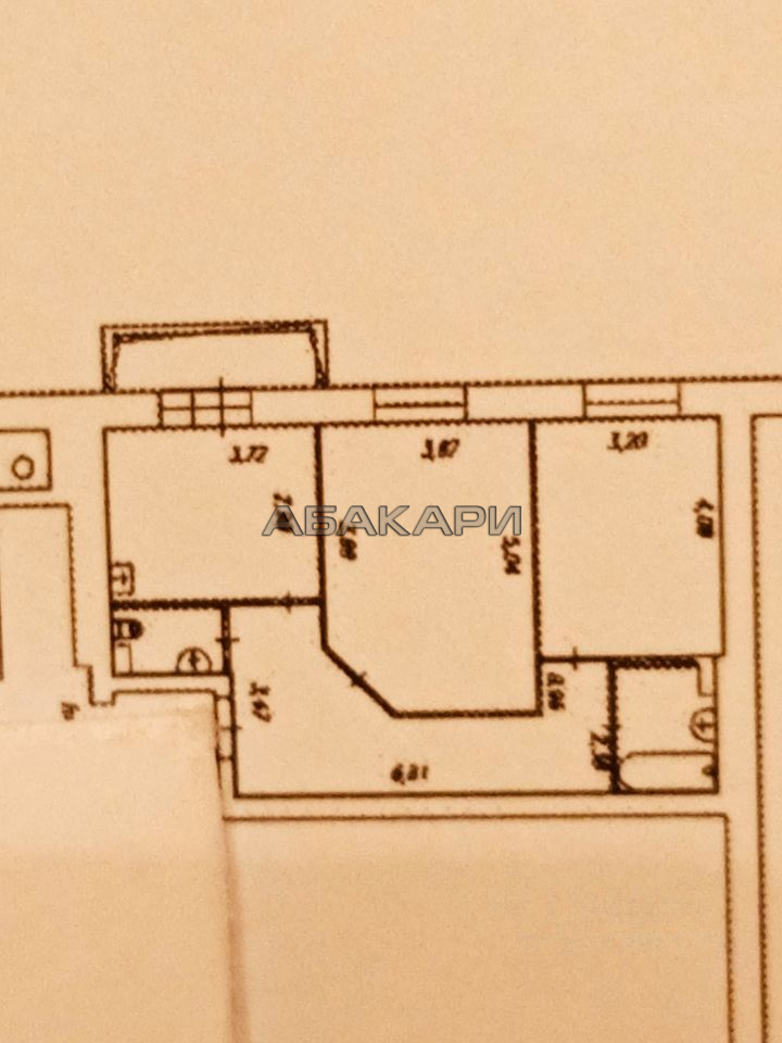 2-комнатная улица Академгородок, 66  за 48000 руб/мес фото 20