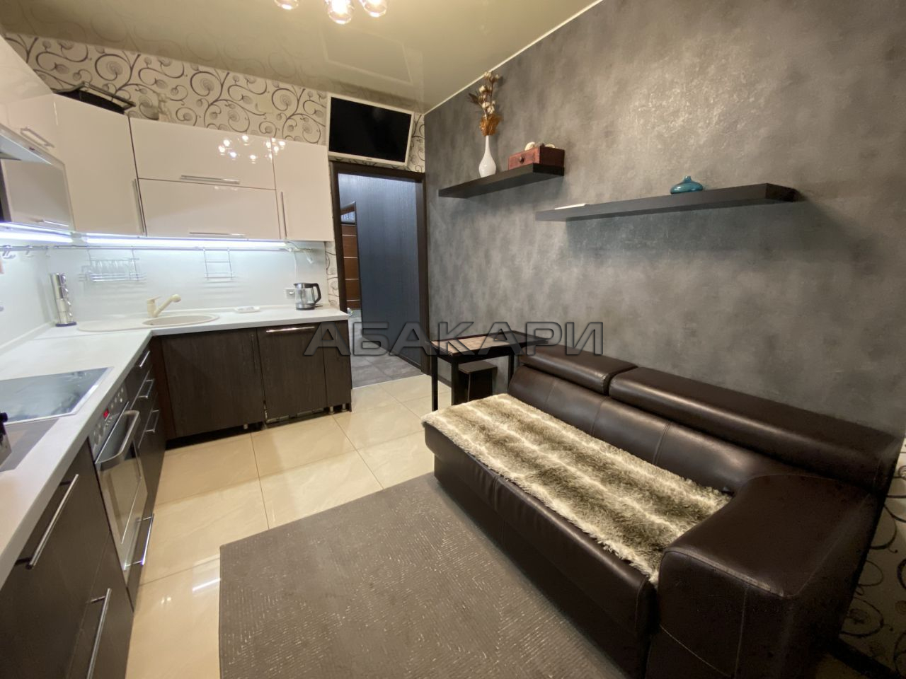 1-комнатная улица Шахтёров, 44  за 40000 руб/мес фото 8