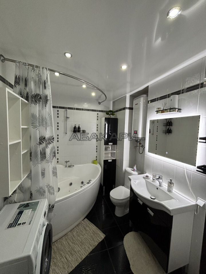 1-комнатная улица Алексеева, 17  за 37000 руб/мес фото 12