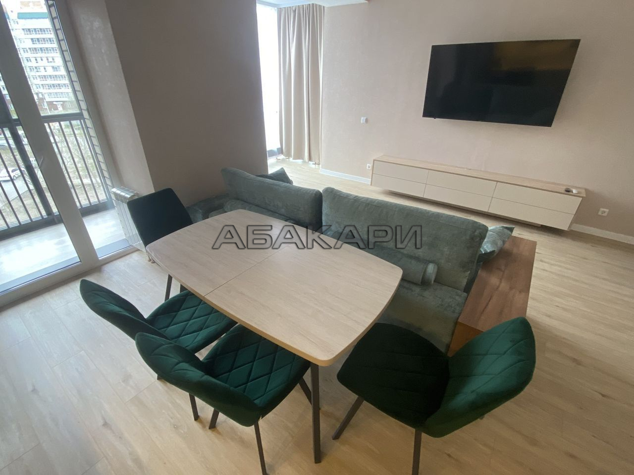 2-комнатная улица Авиаторов, 28  за 80000 руб/мес фото 19