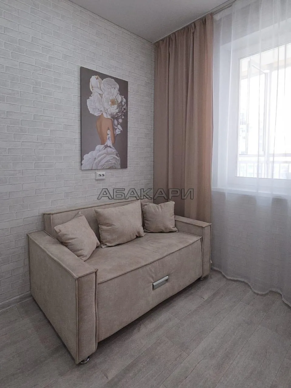 1-комнатная улица Александра Матросова, 34  за 35000 руб/мес фото 6