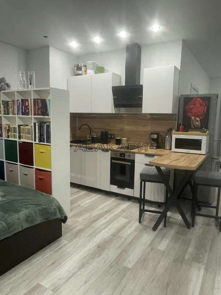 студия улица Партизана Железняка, 4  за 40000 руб/мес фото 1