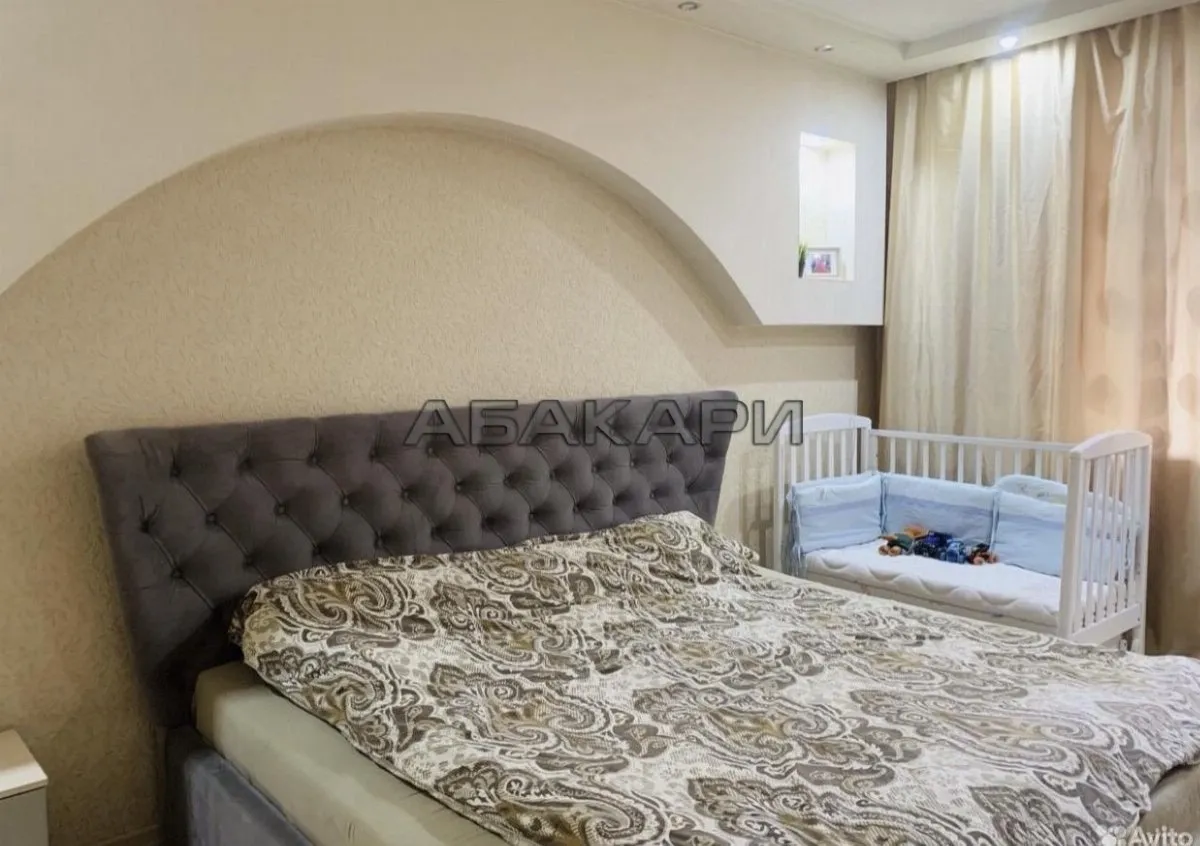 3-комнатная улица Академика Киренского, 56А  за 60000 руб/мес фото 3