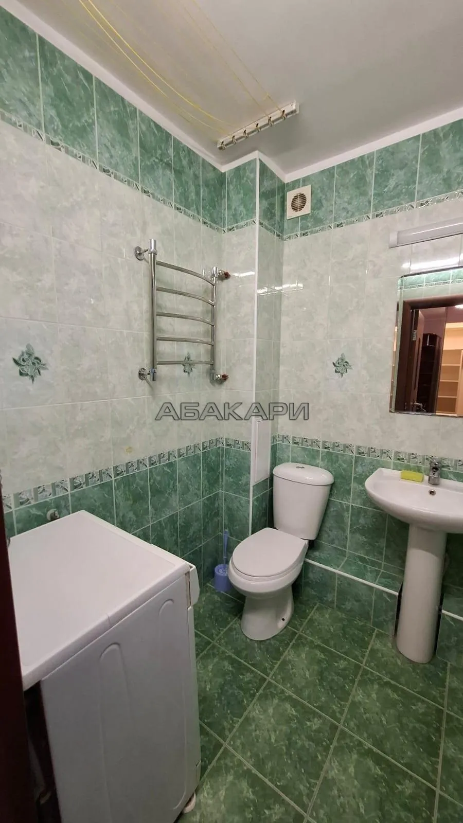 1-комнатная улица Быковского, 9Г  за 30000 руб/мес фото 4