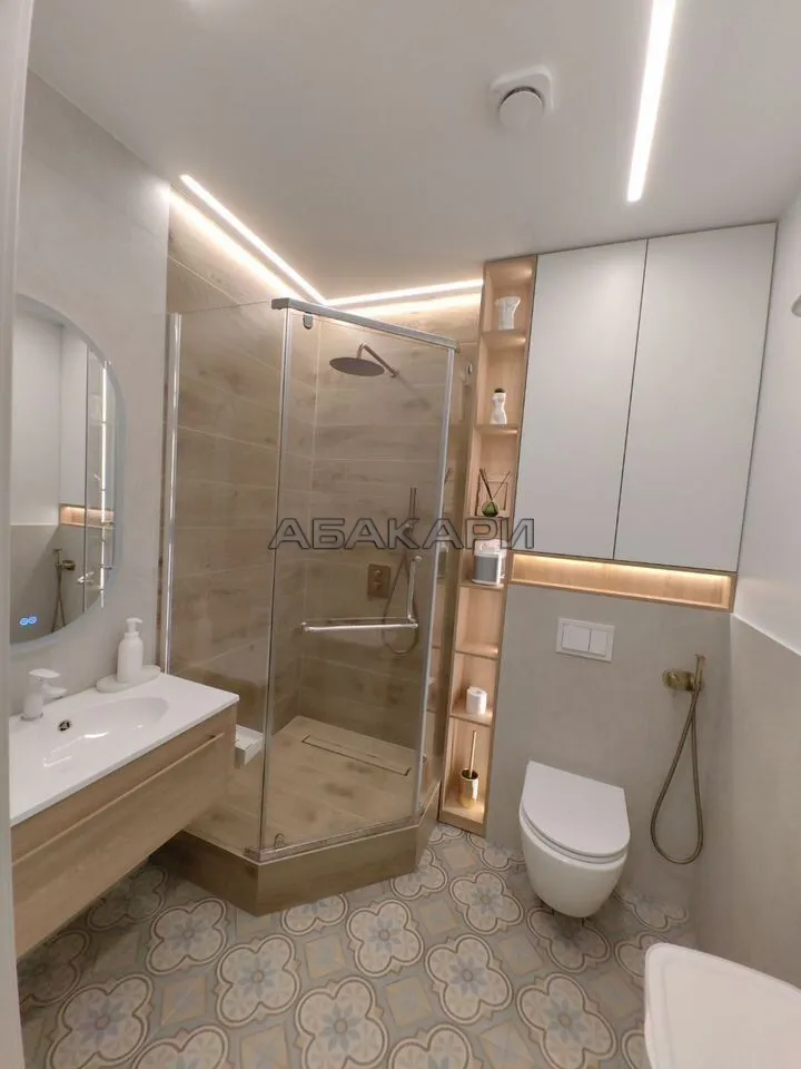 2-комнатная улица Академика Киренского, 24  за 50000 руб/мес фото 10
