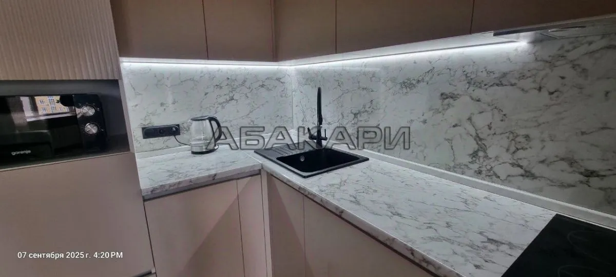 2-комнатная улица Партизана Железняка, 38А  за 55000 руб/мес фото 4