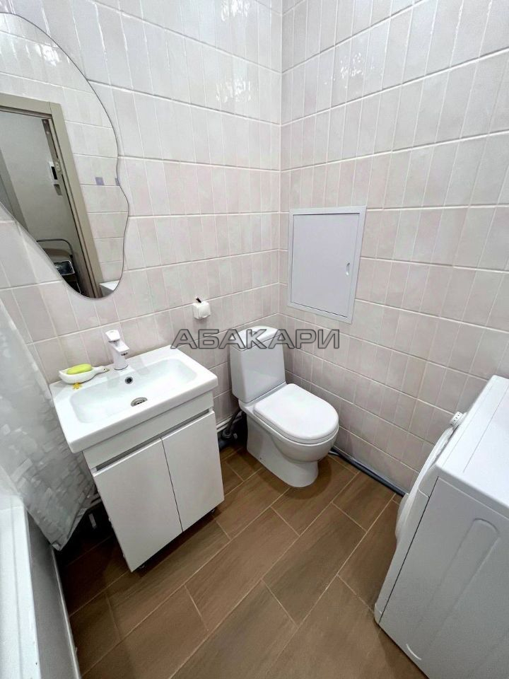 1-комнатная улица Александра Матросова, 30В  за 35000 руб/мес фото 9