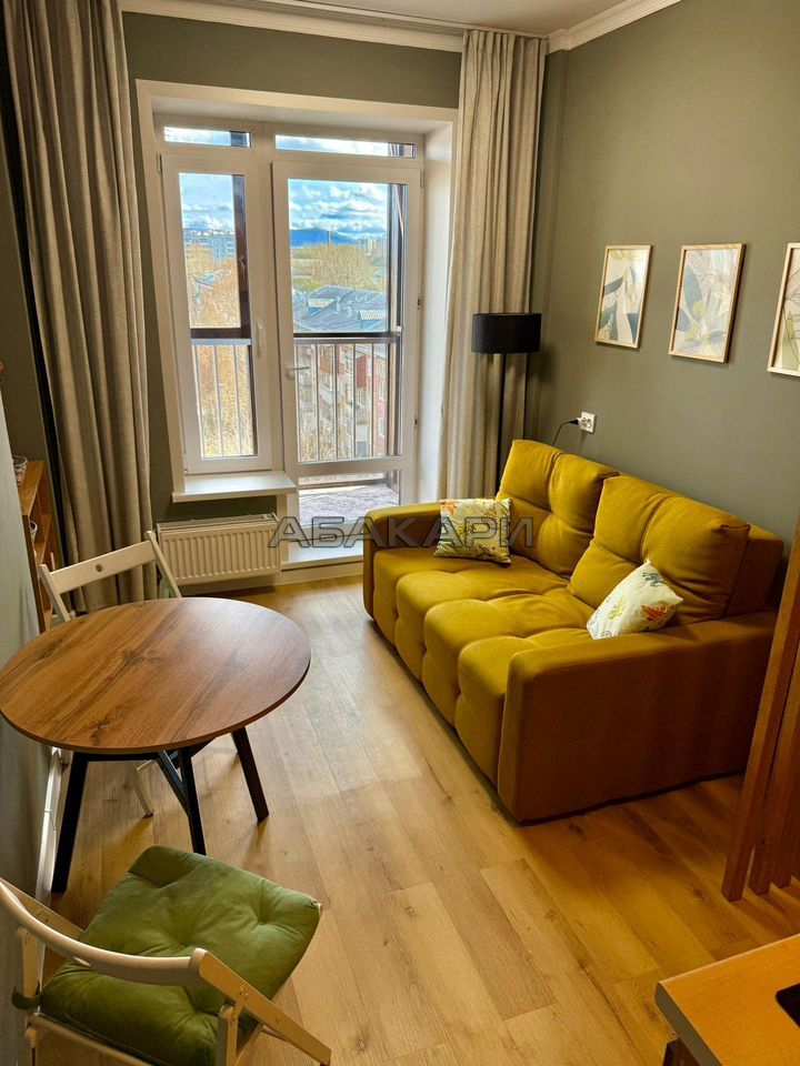 1-комнатная 1-я Хабаровская улица, 7  за 40000 руб/мес фото 1