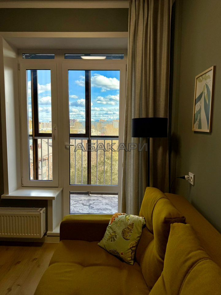 1-комнатная 1-я Хабаровская улица, 7  за 40000 руб/мес фото 5