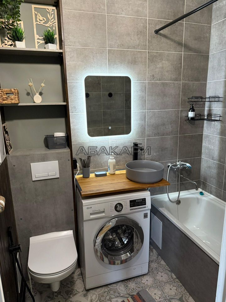 1-комнатная 1-я Хабаровская улица, 7  за 40000 руб/мес фото 11