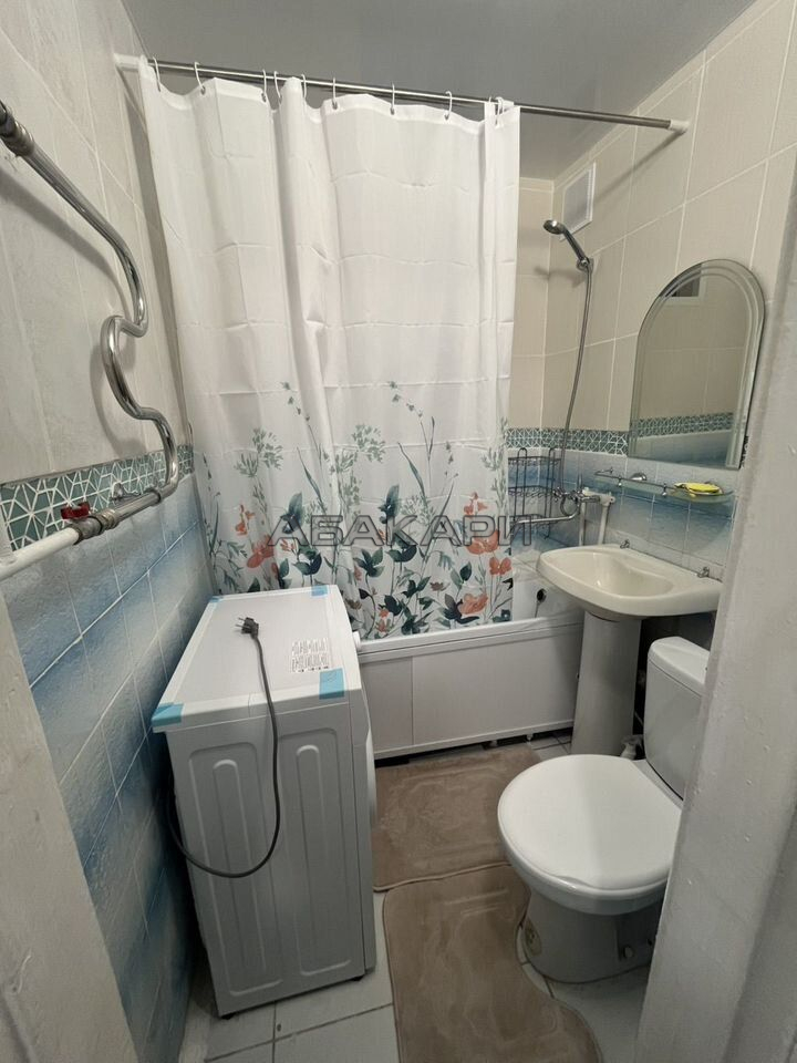 1-комнатная улица Бограда, 108  за 32000 руб/мес фото 9