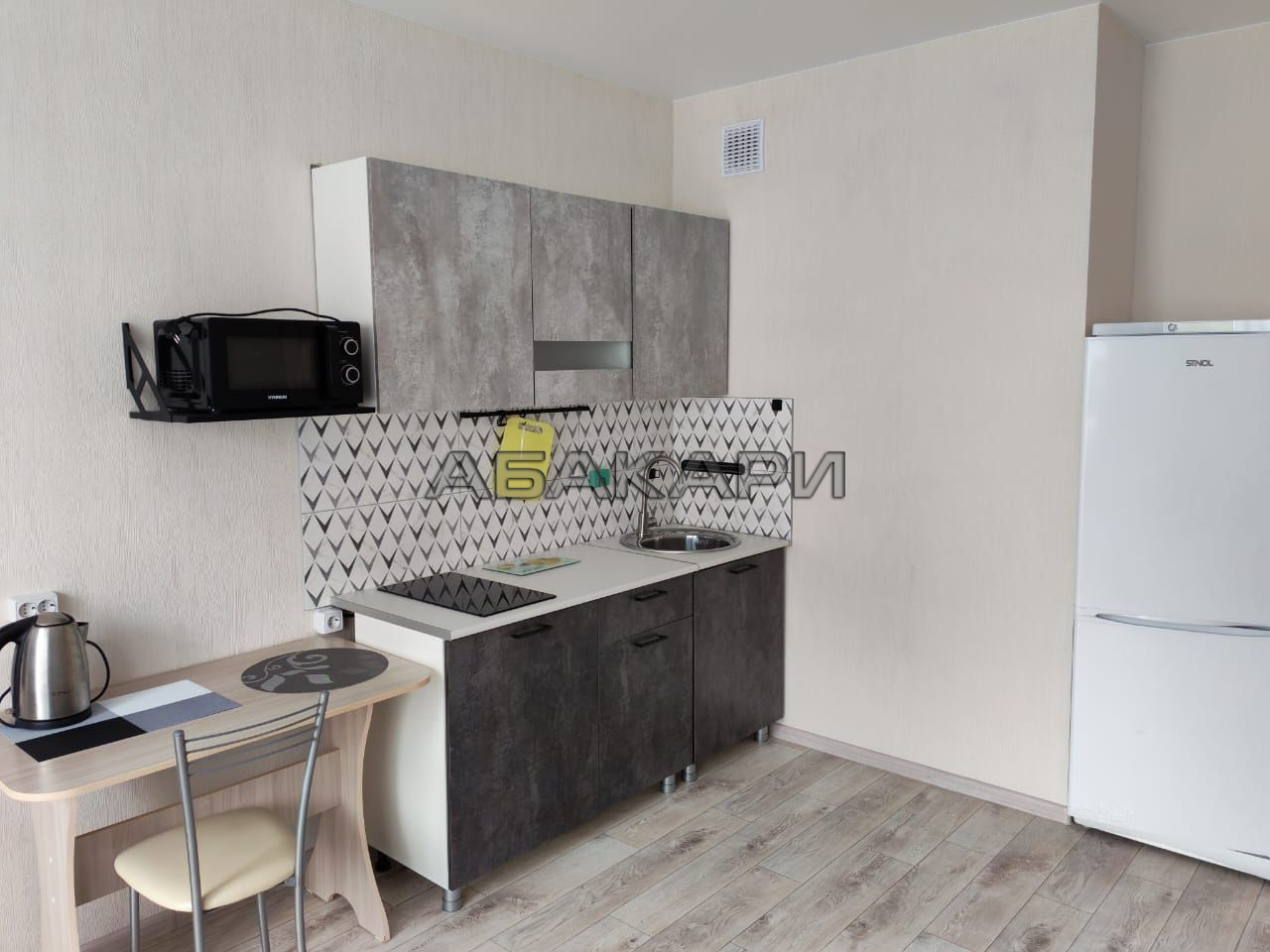 студия улица Петра Подзолкова, 20  за 29000 руб/мес фото 2