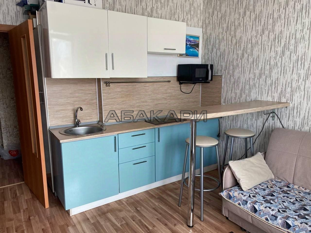 студия улица Серова, 8  за 27000 руб/мес фото 1