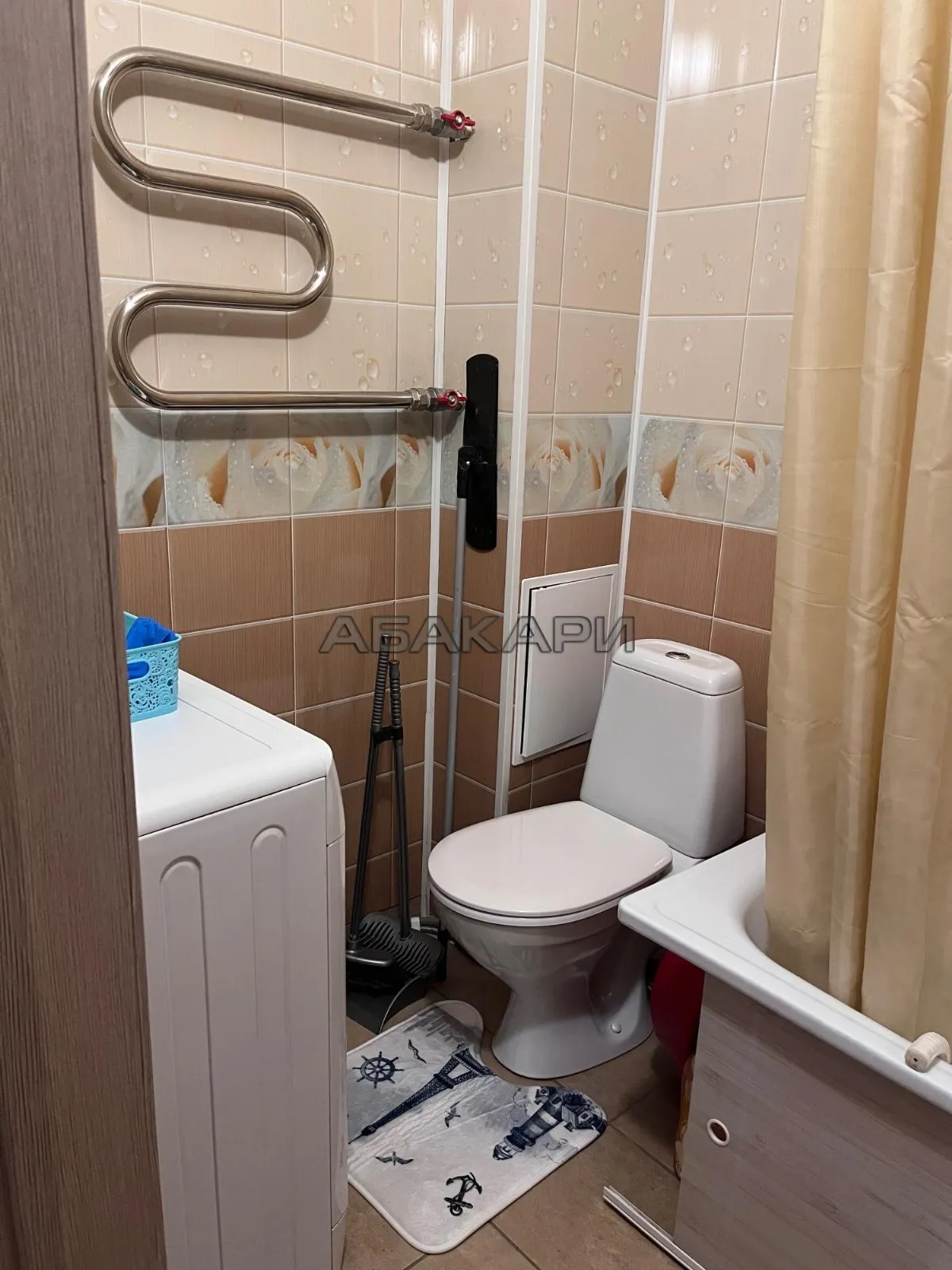 1-комнатная Норильская улица, 16Ж  за 27000 руб/мес фото 7