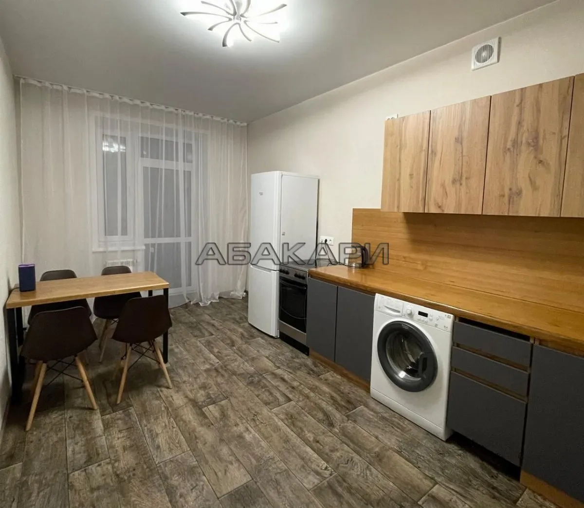 2-комнатная улица Академгородок, 80  за 42000 руб/мес фото 2