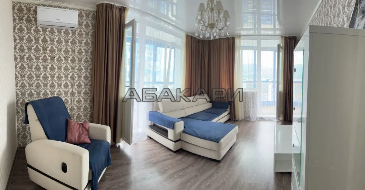 2-комнатная Ярыгинская набережная, 23  за 55000 руб/мес фото 2